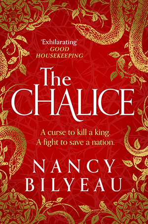 U.K. cover of THE CHALICE